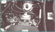 [V8 engine with twin ZS carburettors]