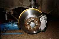 [The mounted brakes]