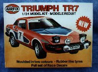 [TR7 Airfix 06406 box; click to view larger image]