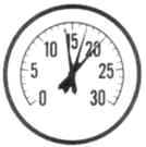 Vacuum Gauge Showing Vibration That Steadies as RPM Increases