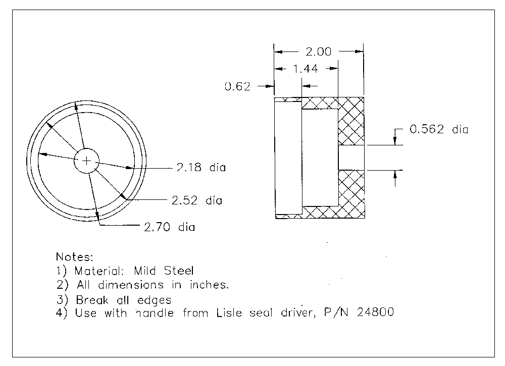 sketch of installation tool