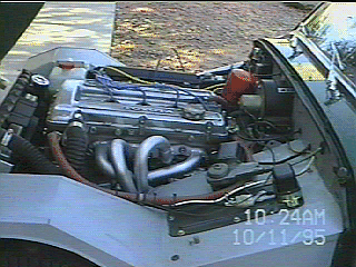 Left View of Engine