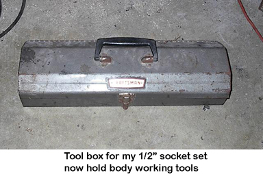 Body working tools tool box