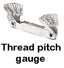 Thread pitch gauge